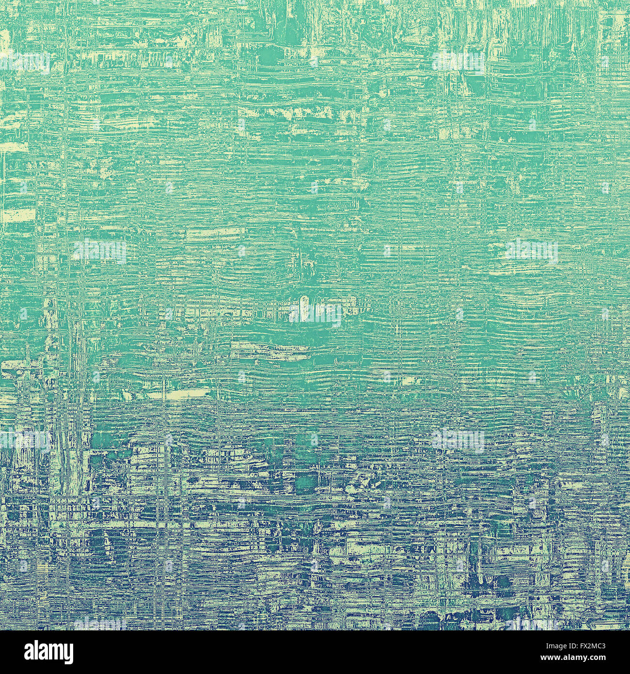 Old grunge template. With different color patterns: green; blue; cyan ...