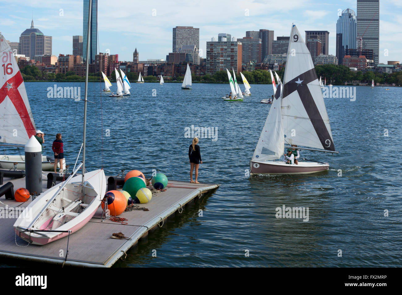 Sailing boat race buoy hi-res stock photography and images - Alamy