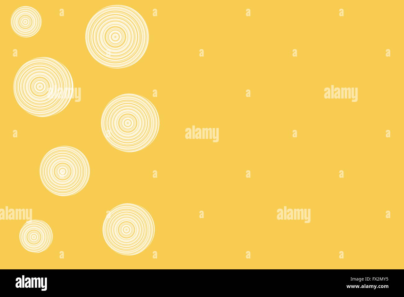 orange background with white circles Stock Photo - Alamy