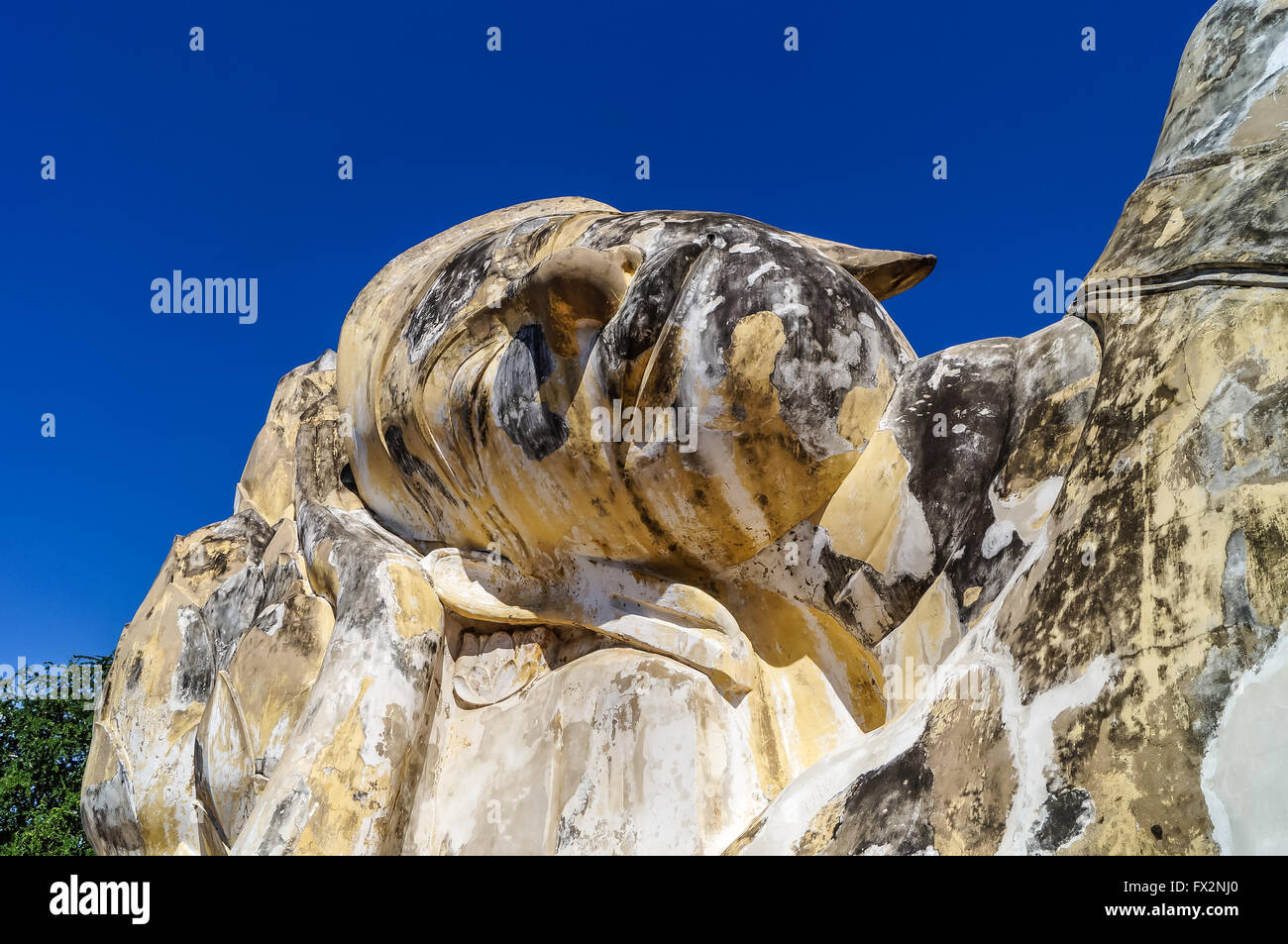 Man face lying down close up hi-res stock photography and images - Alamy