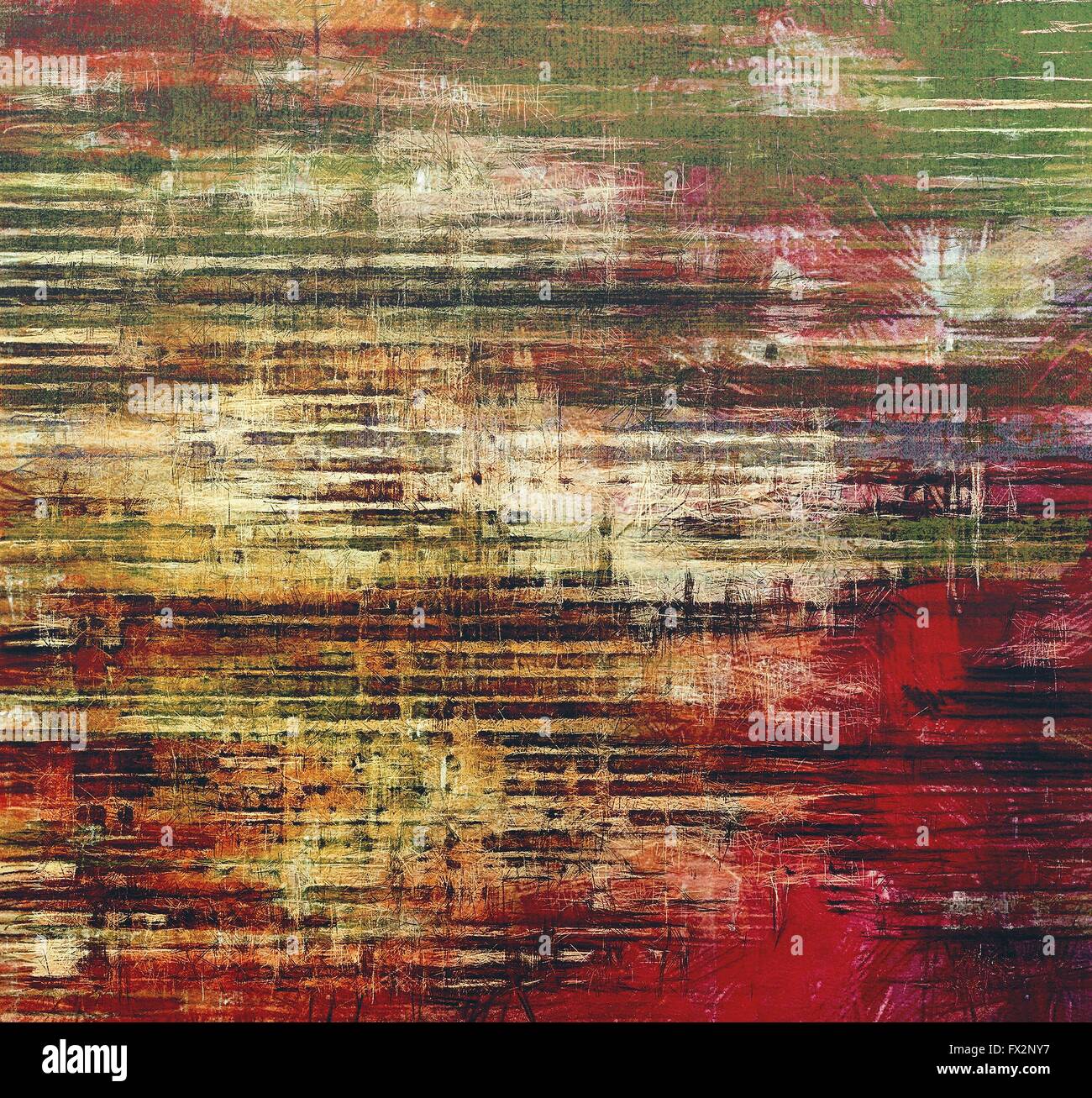 Grunge aging texture, art background. With different color patterns ...