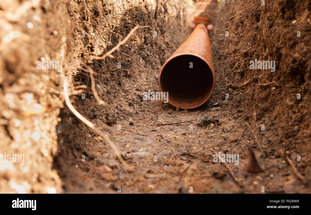 6m-soil-pipe-run-to-comply-with-building-regulations-and-soakaway-for