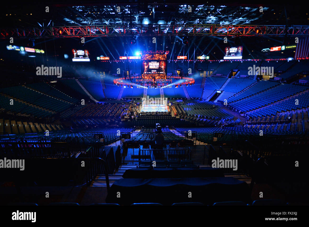 Mgm grand garden arena boxing hi-res stock photography and images - Alamy