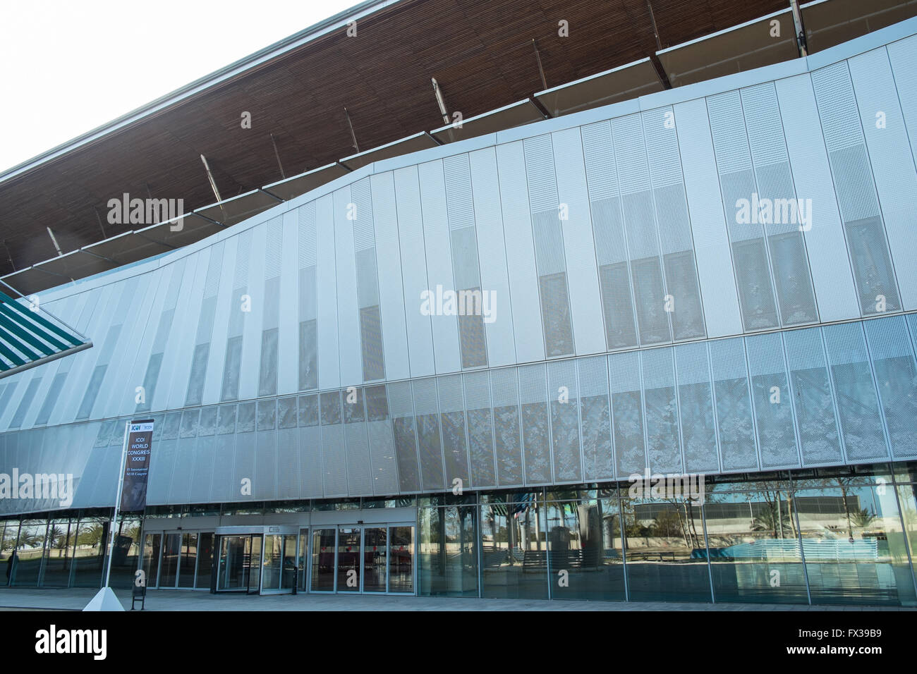 CCIB - Centre de Convencions Internacional de Barcelona.International Exhibition Convention Centre Barcelona. At Forum Port. Stock Photo