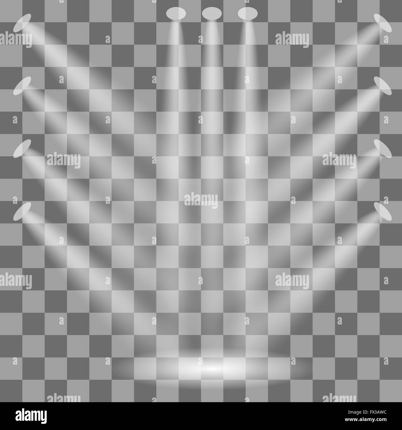 Set of Spotlights Stock Vector Image & Art Alamy