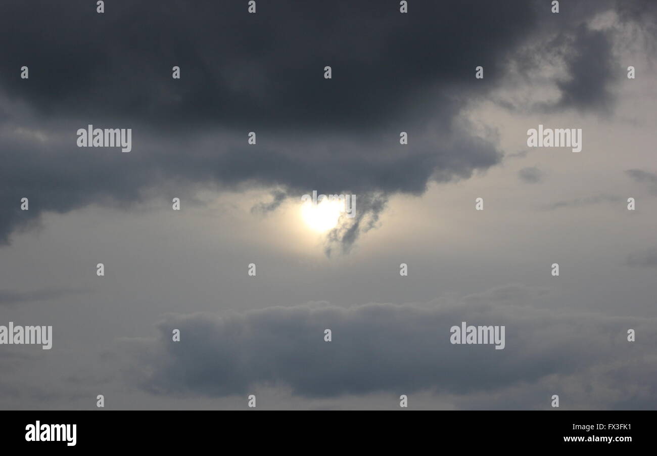 Cloudy day in Northern Germany Stock Photo Alamy