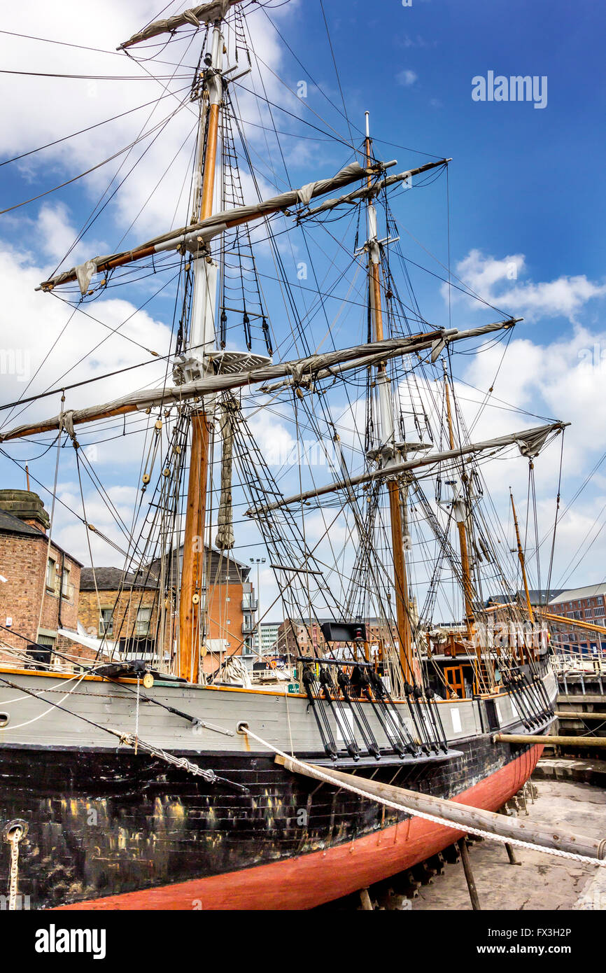 Earl of Pembroke Gloucester Dry Dock Stock Photo