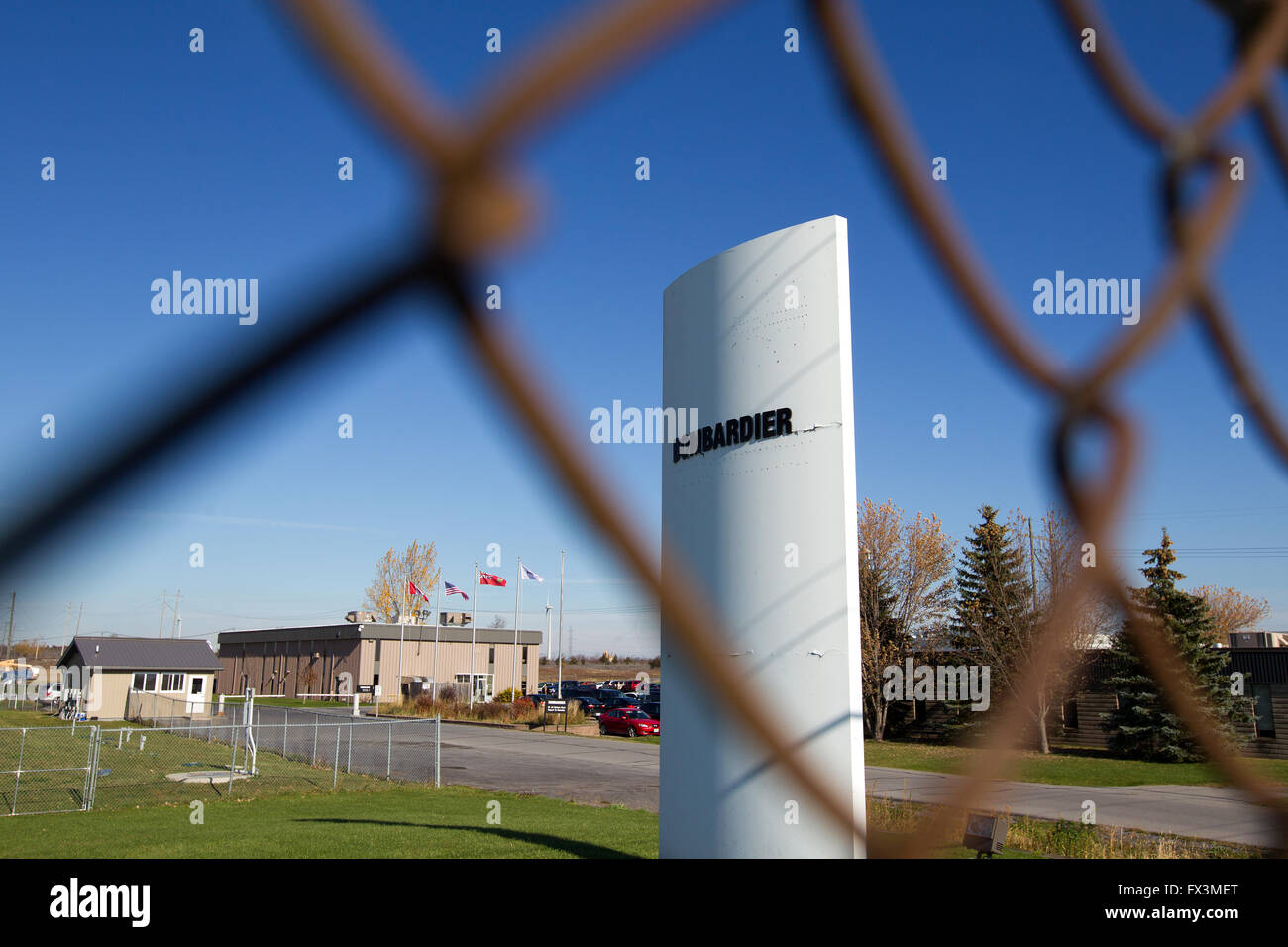 Bombardier Transportation company in Kingston, Ont., on Tuesday Nov. 3