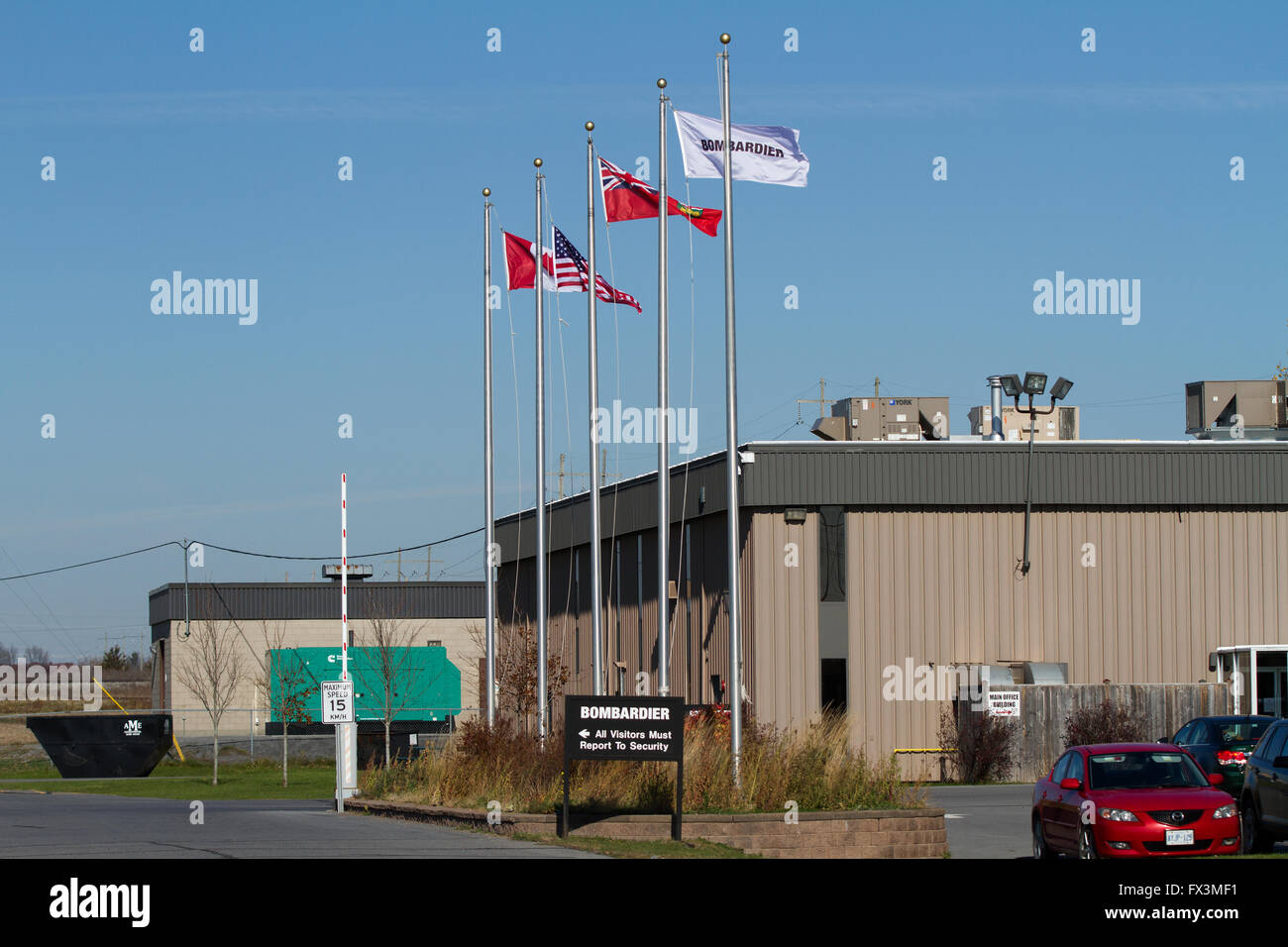 Bombardier Transportation company in Kingston, Ont., on Tuesday Nov. 3