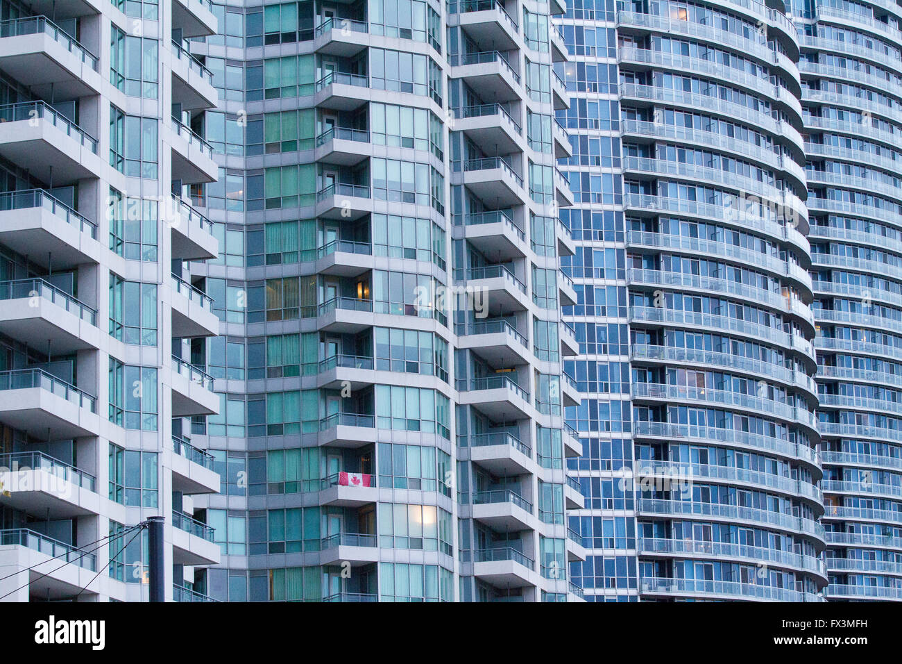 Condo buildings in Toronto, Ont., on 21, 2015 Stock Photo - Alamy