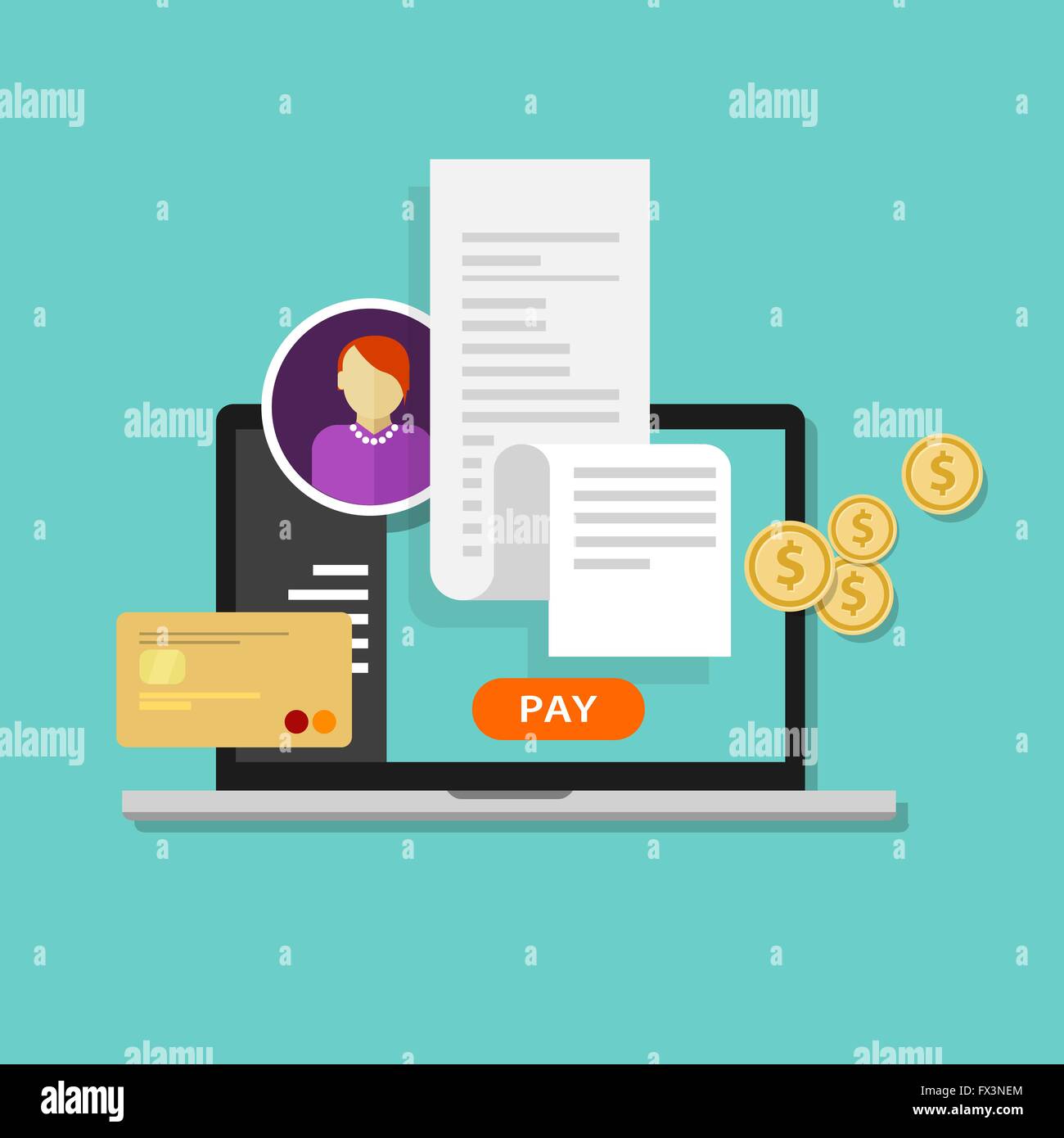 Billing Stock Vector Images Alamy