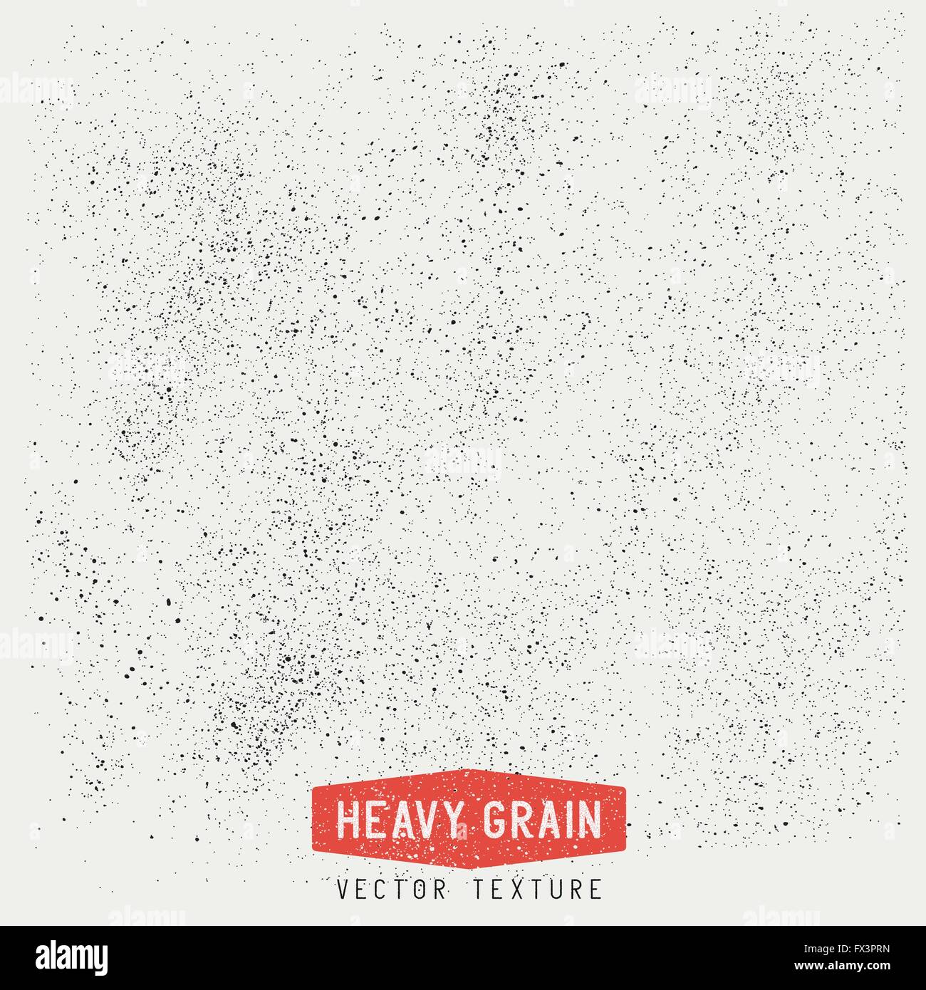 Heavy Grain Vector Texture. Grain texture background. Vector Illustration. Hand made. Stock Vector