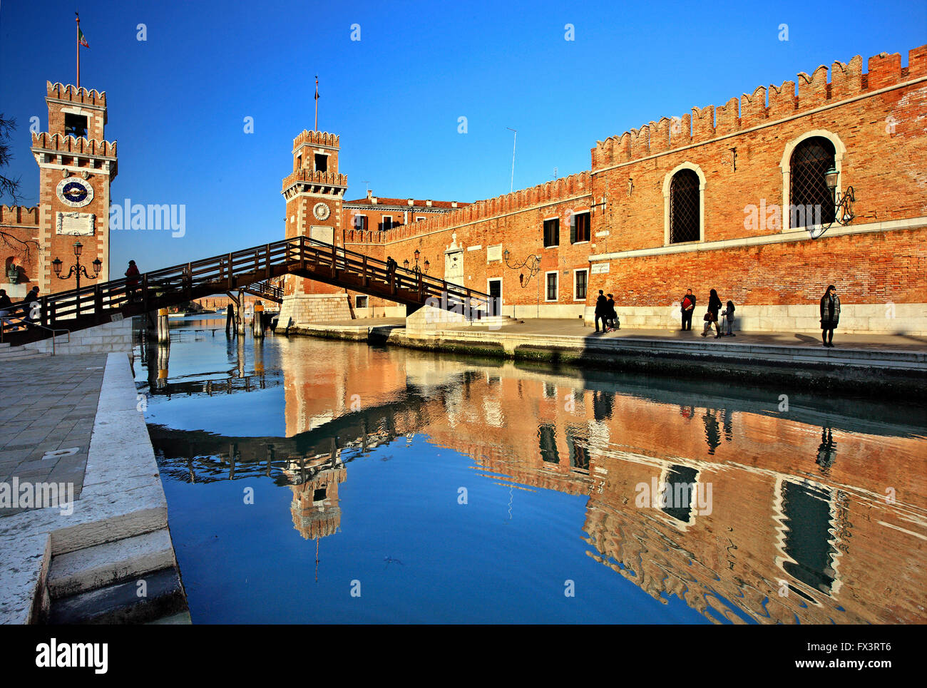 The Arsenale (shipyards), Sestiere di Castello, Venezia (Venice), Italy. Stock Photo