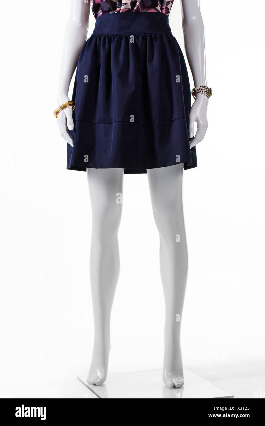 Short Navy Skirt High Resolution Stock Photography and Images - Alamy