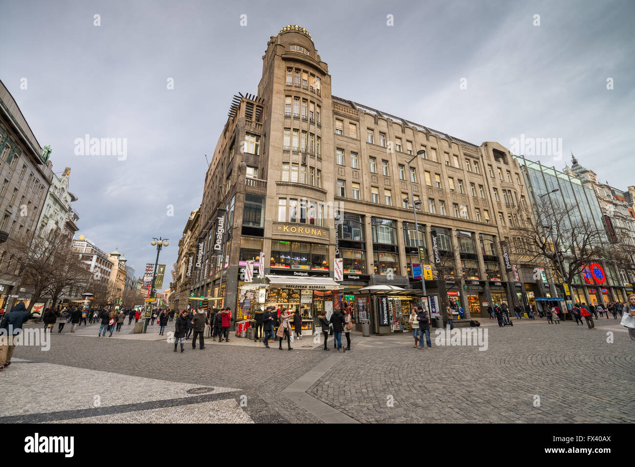 Cafe Europa Prague High Resolution Stock Photography and Images - Alamy