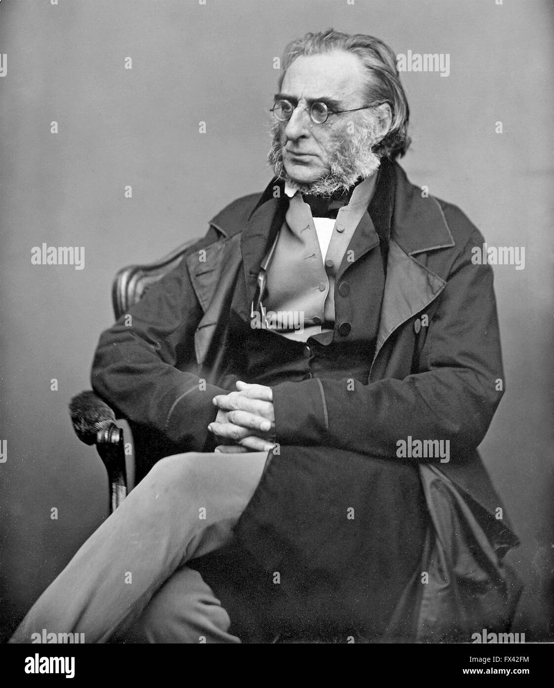 General Sir Charles James Napier, general of the British Empire and the British Army's Commander-in-Chief Stock Photo