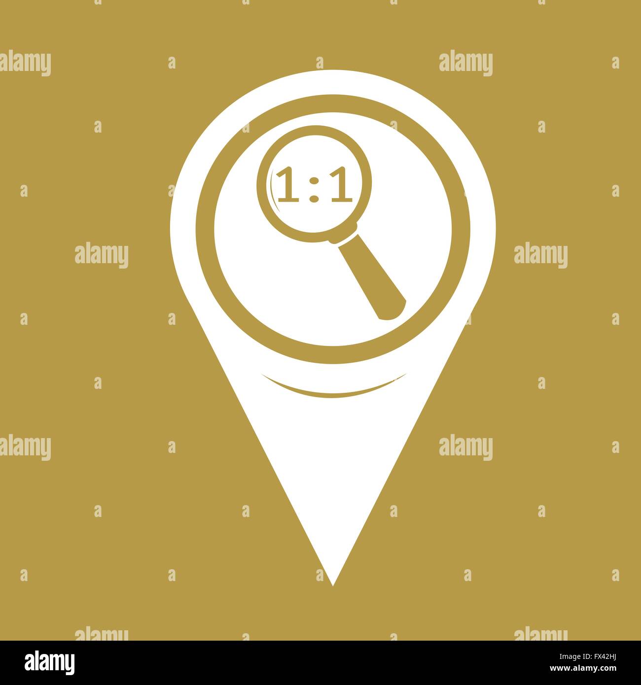 Map pin pointer glass Stock Vector Images - Alamy