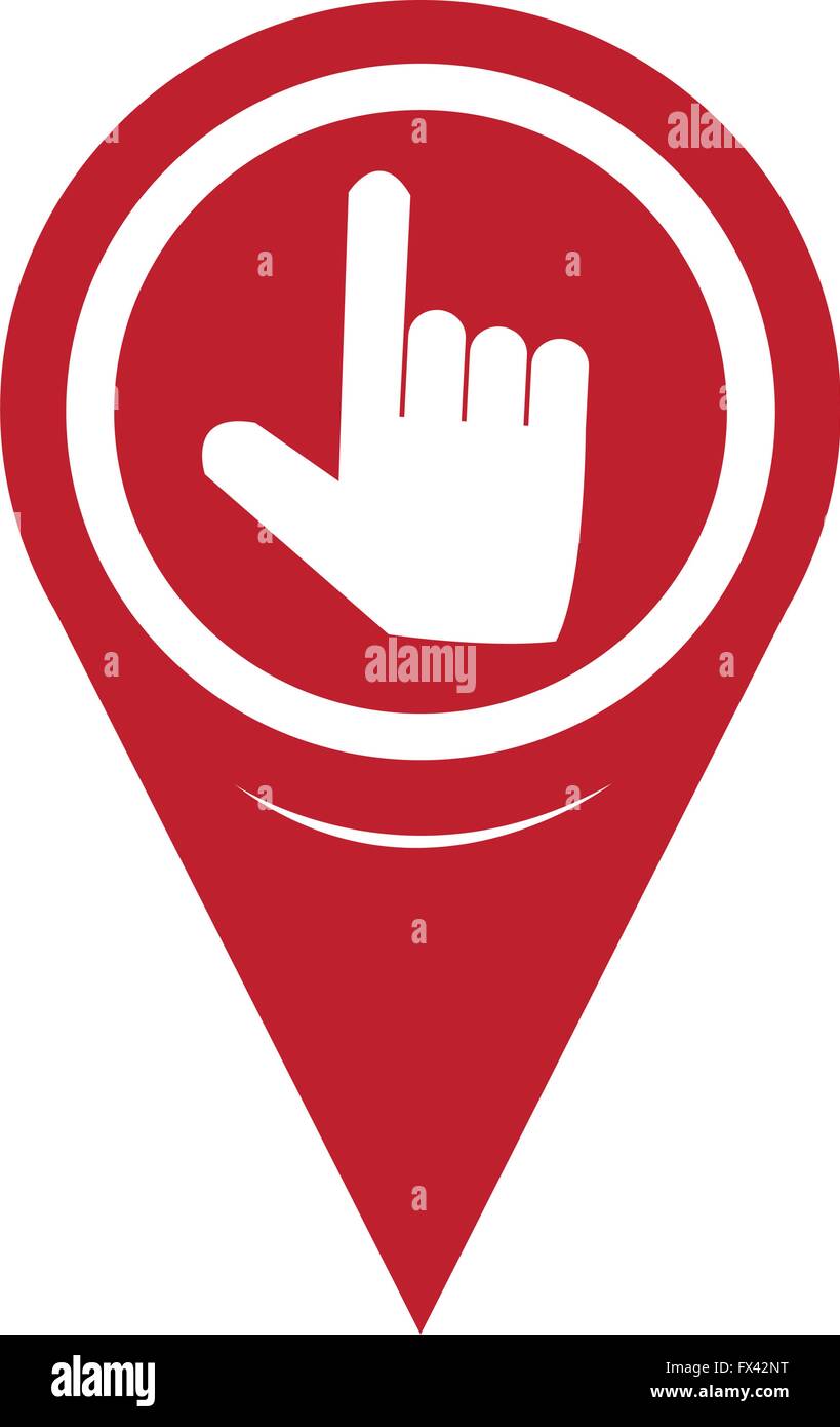 Map Pin Pointer pointer icon Stock Vector Image & Art - Alamy