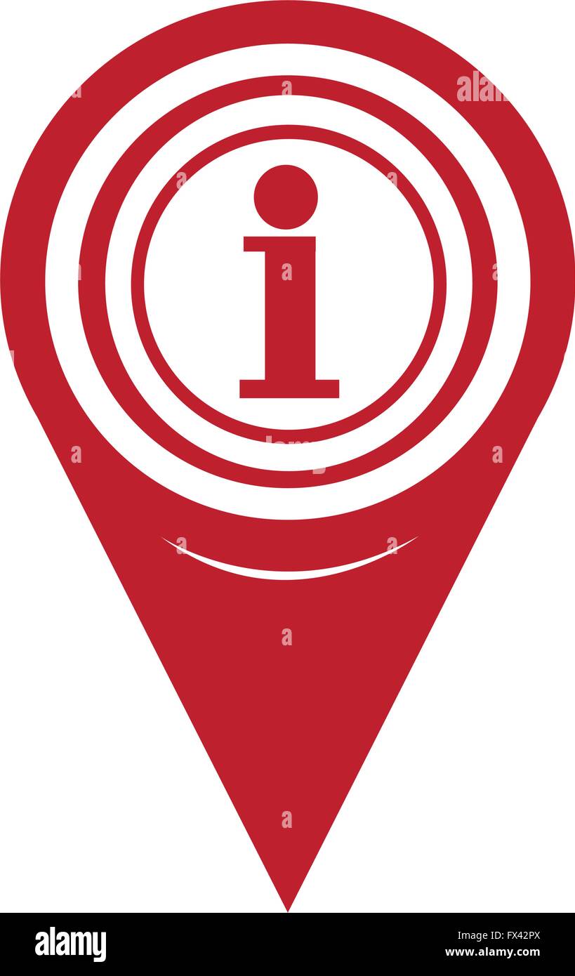 Map Pin Pointer Information icon Stock Vector Image & Art - Alamy