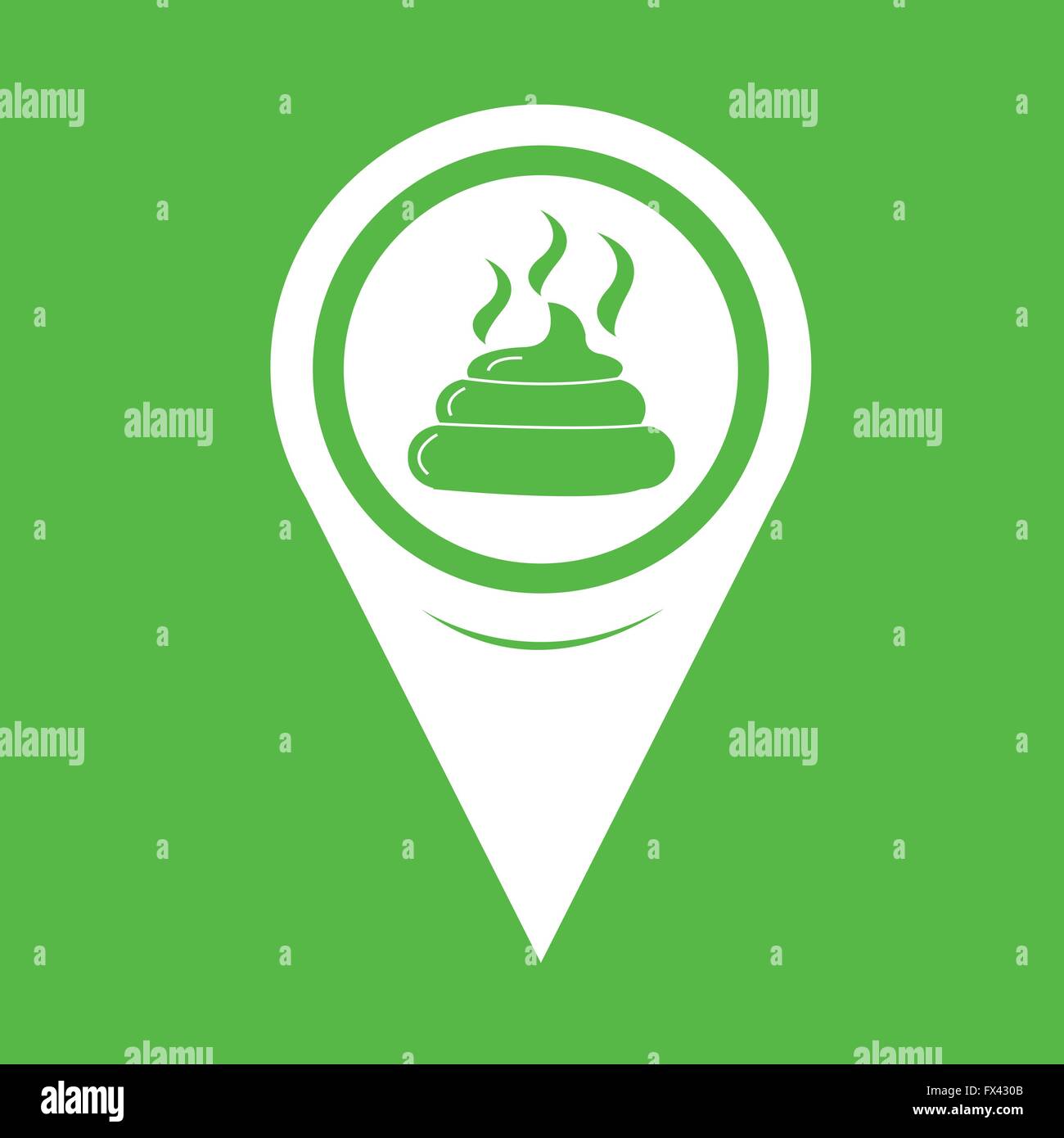 Map Pin Pointer Feces icon Stock Vector Image & Art - Alamy