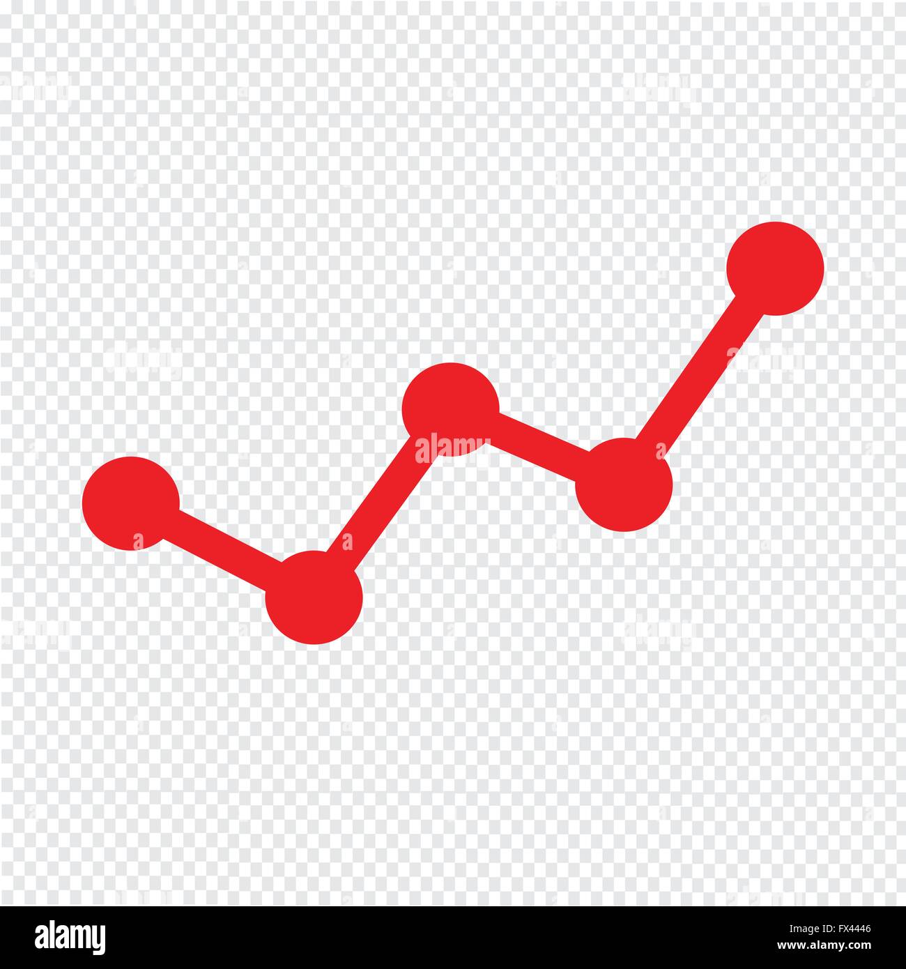 Line Chart icon Illustration Art Stock Vector Image & Art - Alamy