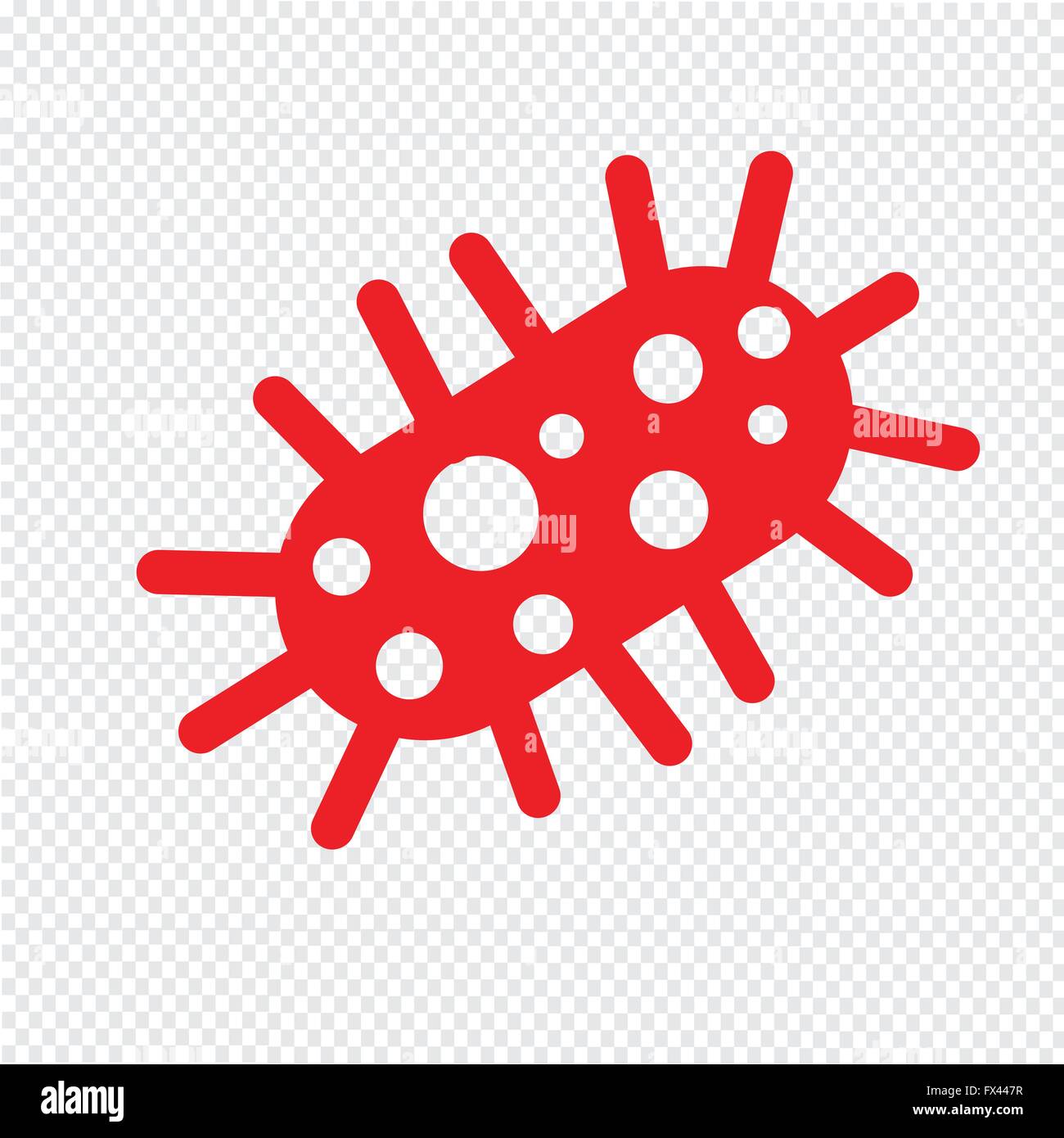 virus bacteria icon Illustration design Stock Vector Image & Art - Alamy