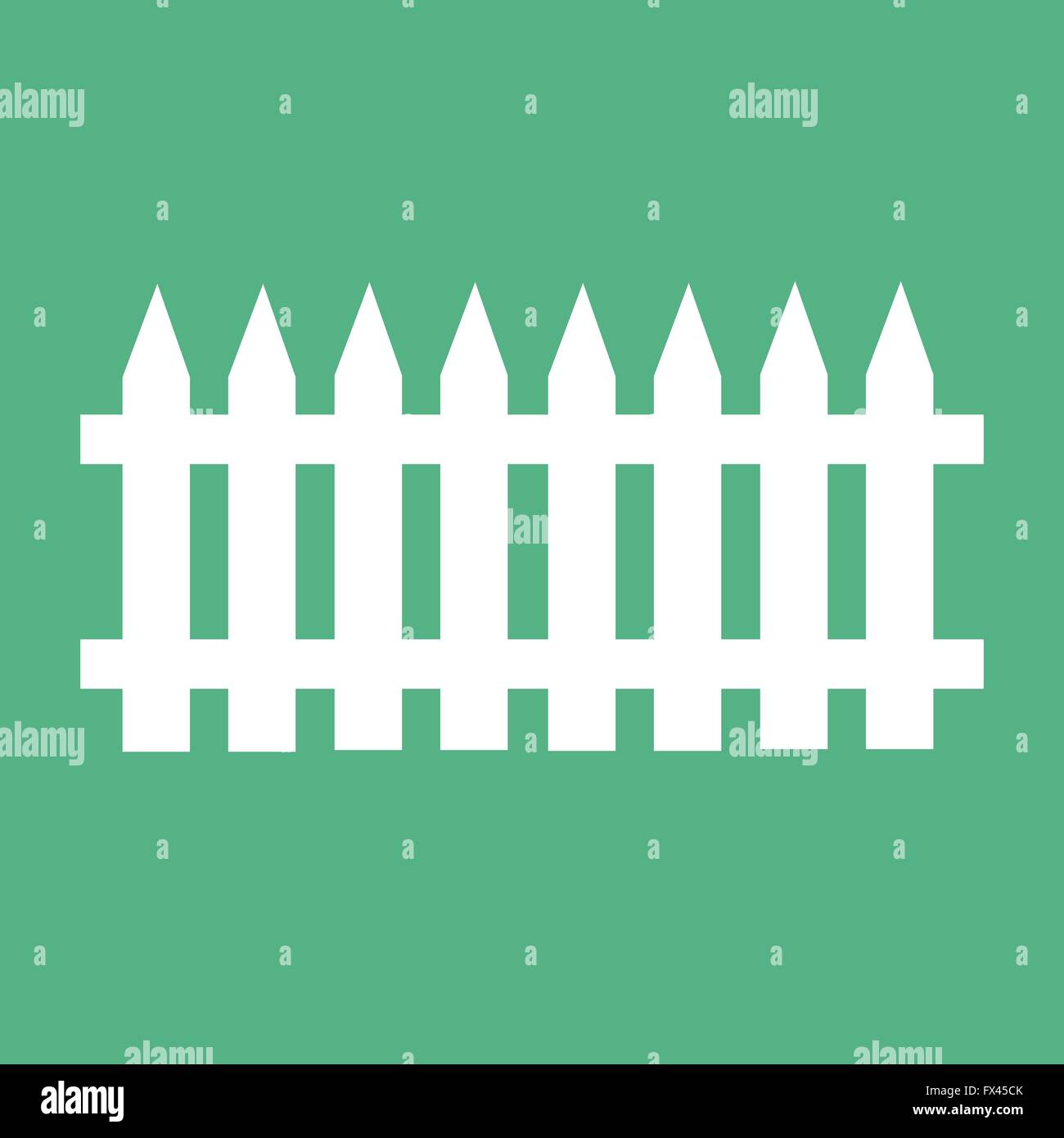 fence Icon Illustration design Stock Vector Image & Art - Alamy