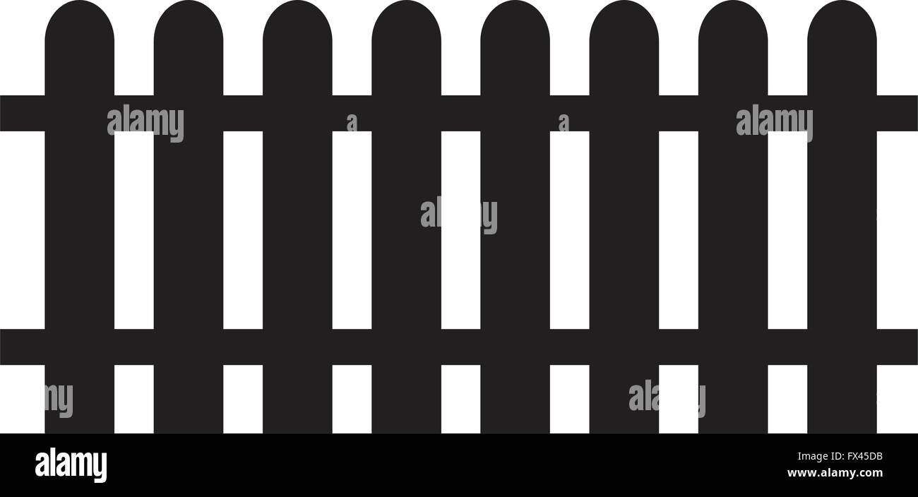 Fence Icon Illustration design Stock Vector Image & Art - Alamy