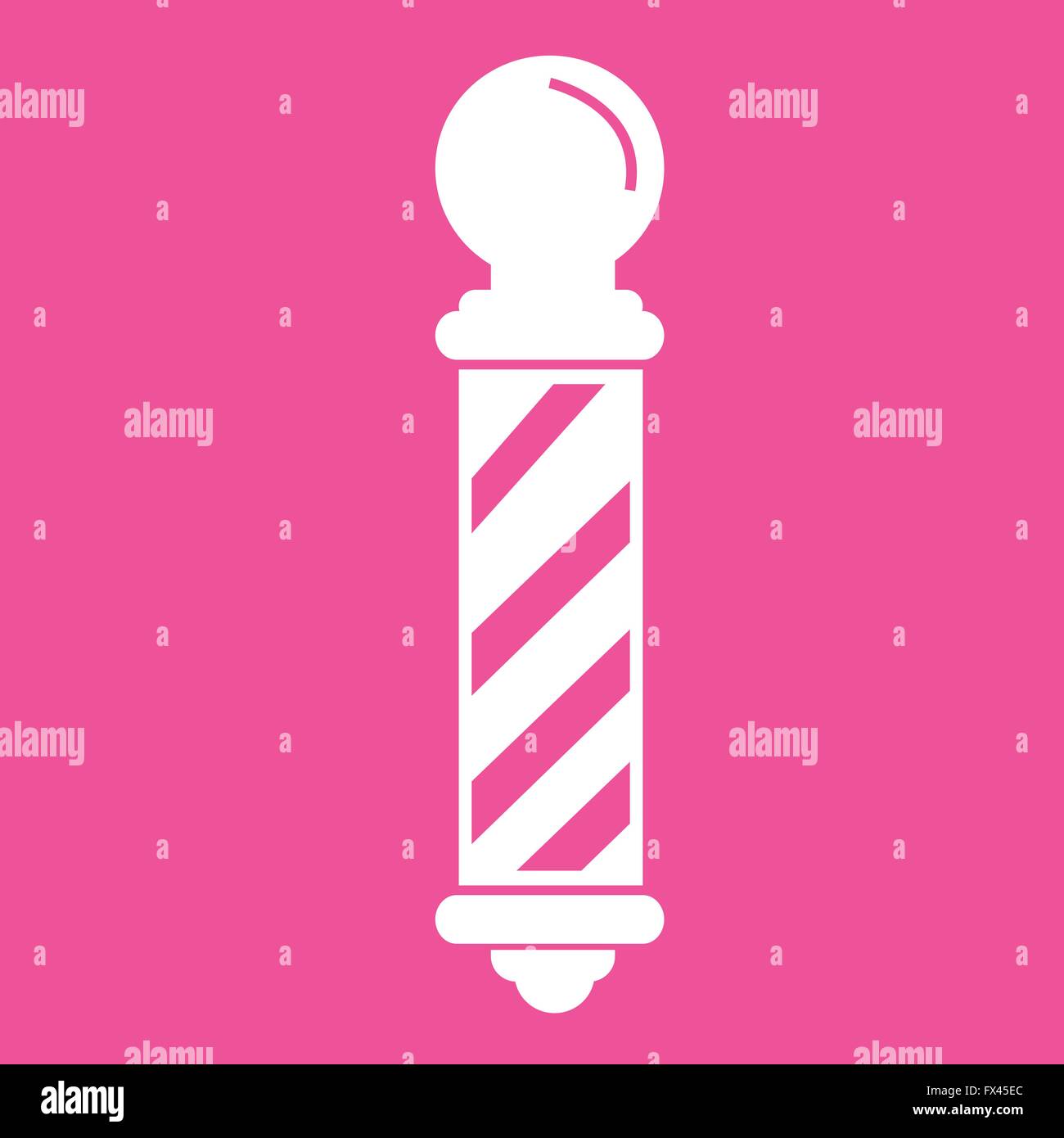 barber shop pole Icon Illustration design Stock Vector Image & Art - Alamy