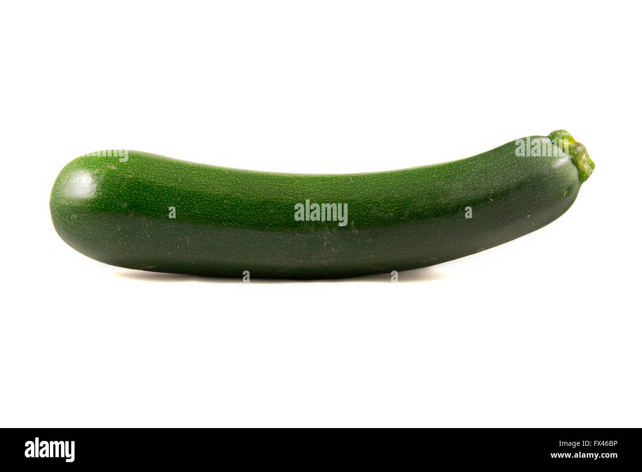 Zucchini isolated on white background Stock Photo - Alamy