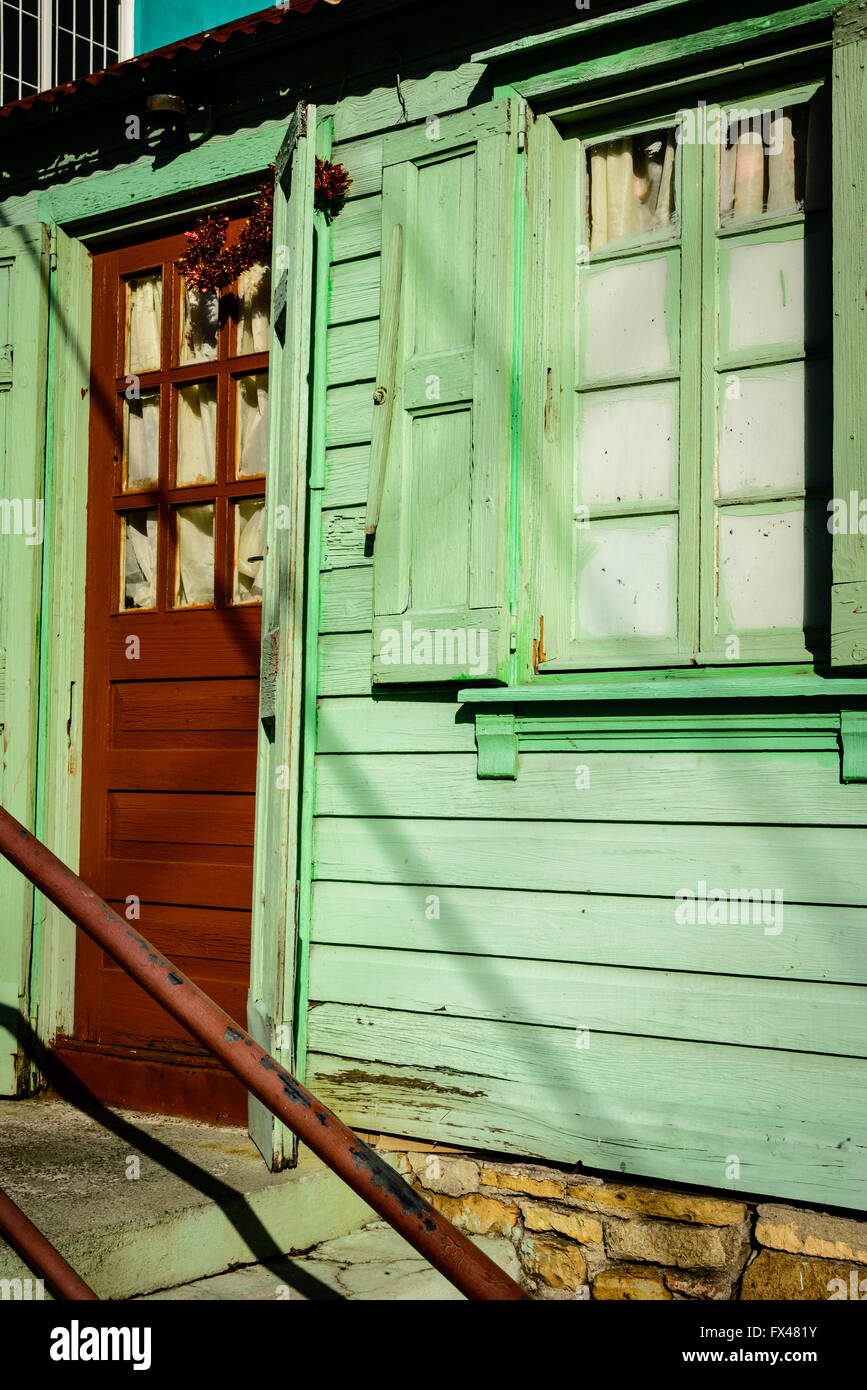 Architectural Details, St. John's, Antigua Stock Photo