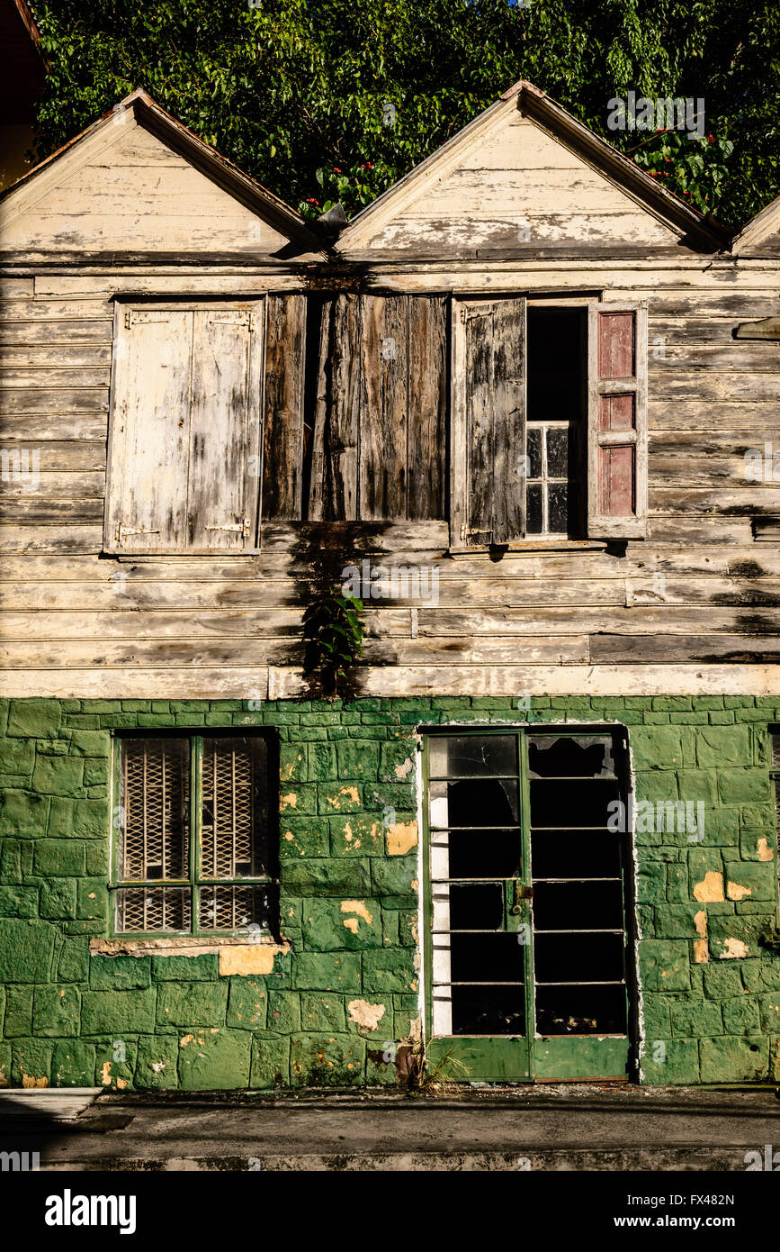 Architectural Details, St. John's, Antigua Stock Photo Alamy