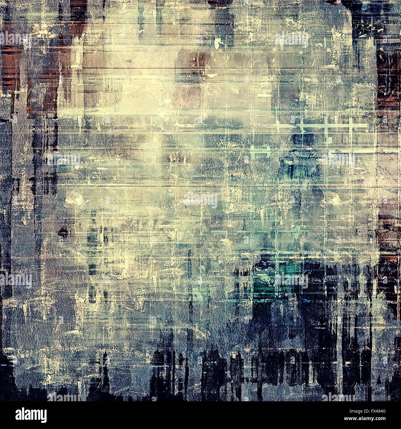 Old antique texture (for background). With different color patterns ...