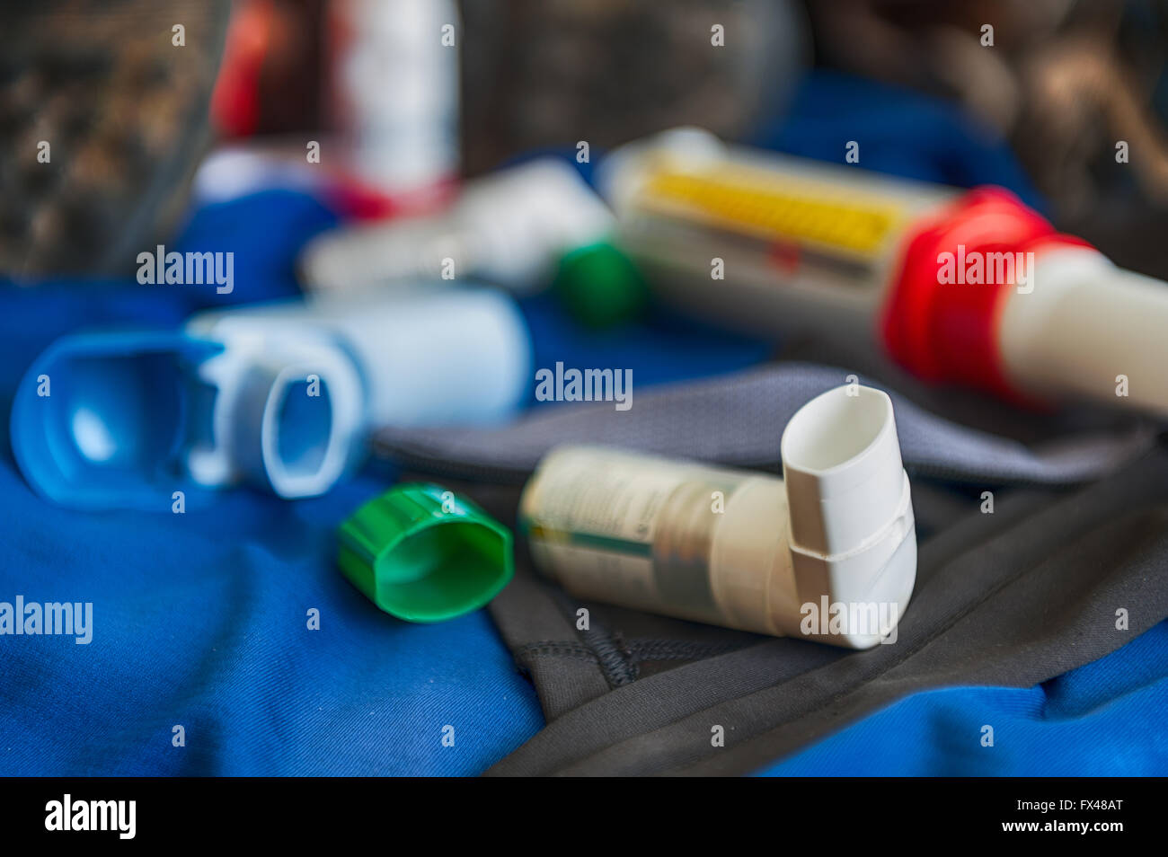 Sports induced asthma peak flow running shoes kit gear with breathing