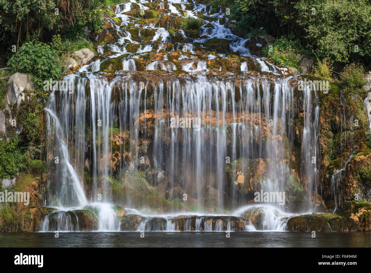 Natural cascade waterfall hi-res stock photography and images - Alamy