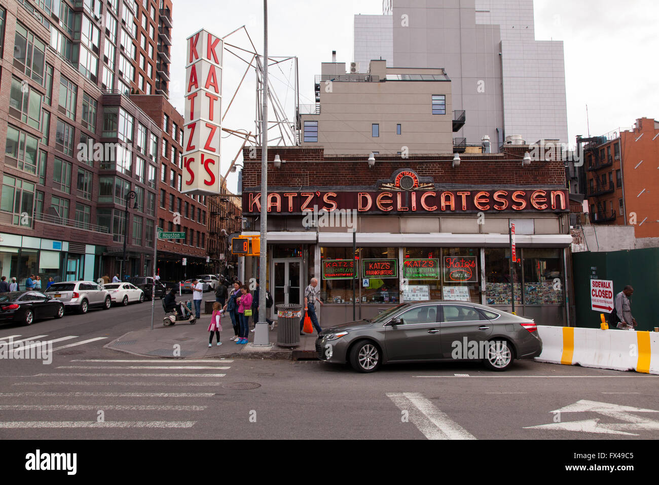 Katz's Deli, A Delicatessen diner on the Lower East Side, New York City,  United States of America Stock Photo - Alamy