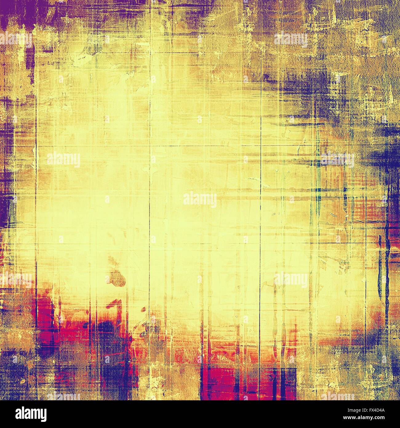 Vintage old texture for creative retro background. With different color ...