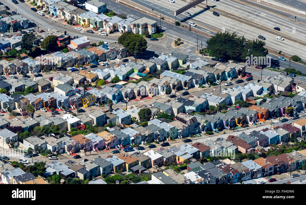 Typical american residential area hires stock photography and images