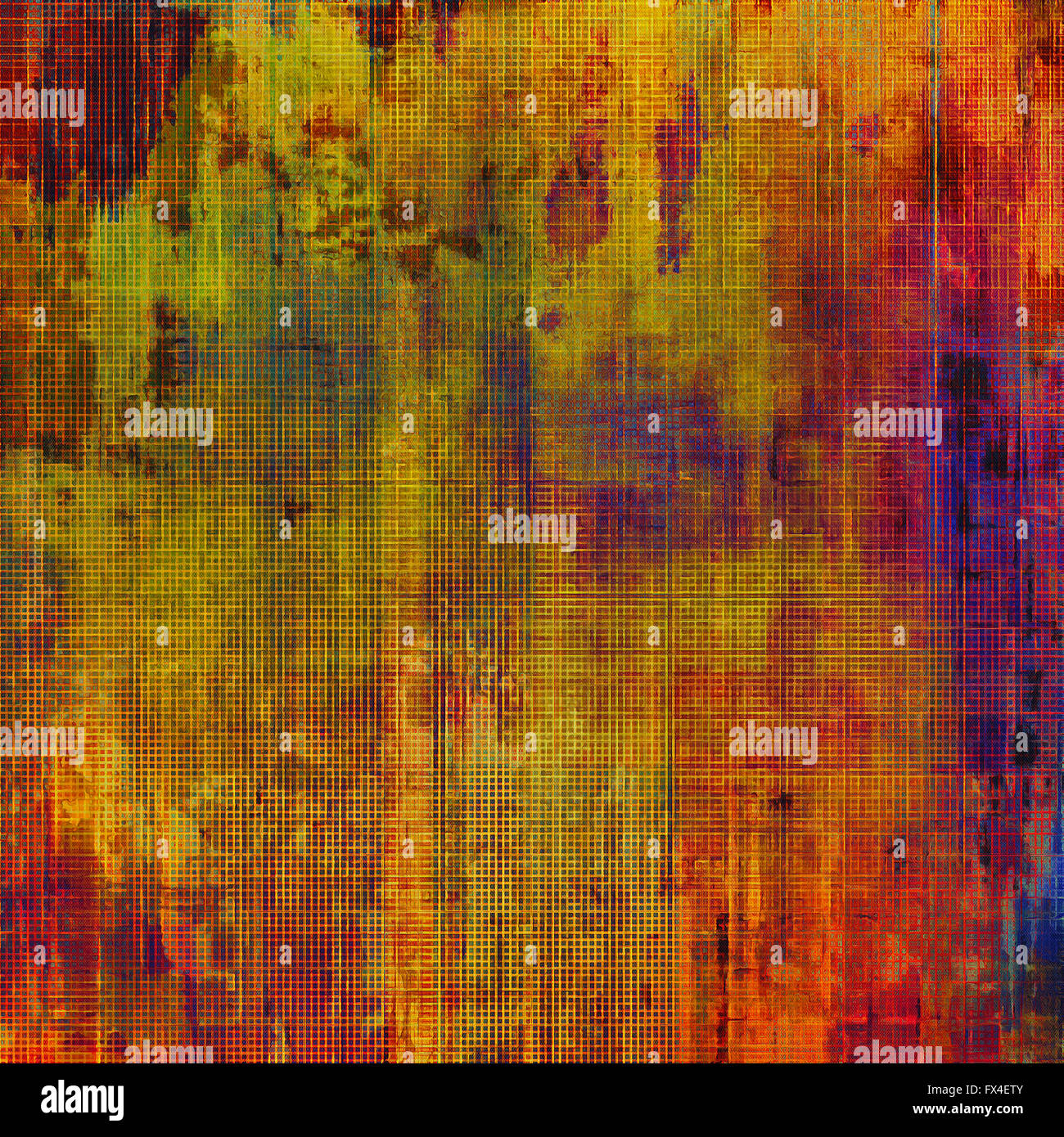 Texture Element Colour Grunge texture with decorative elements and different color patterns ...