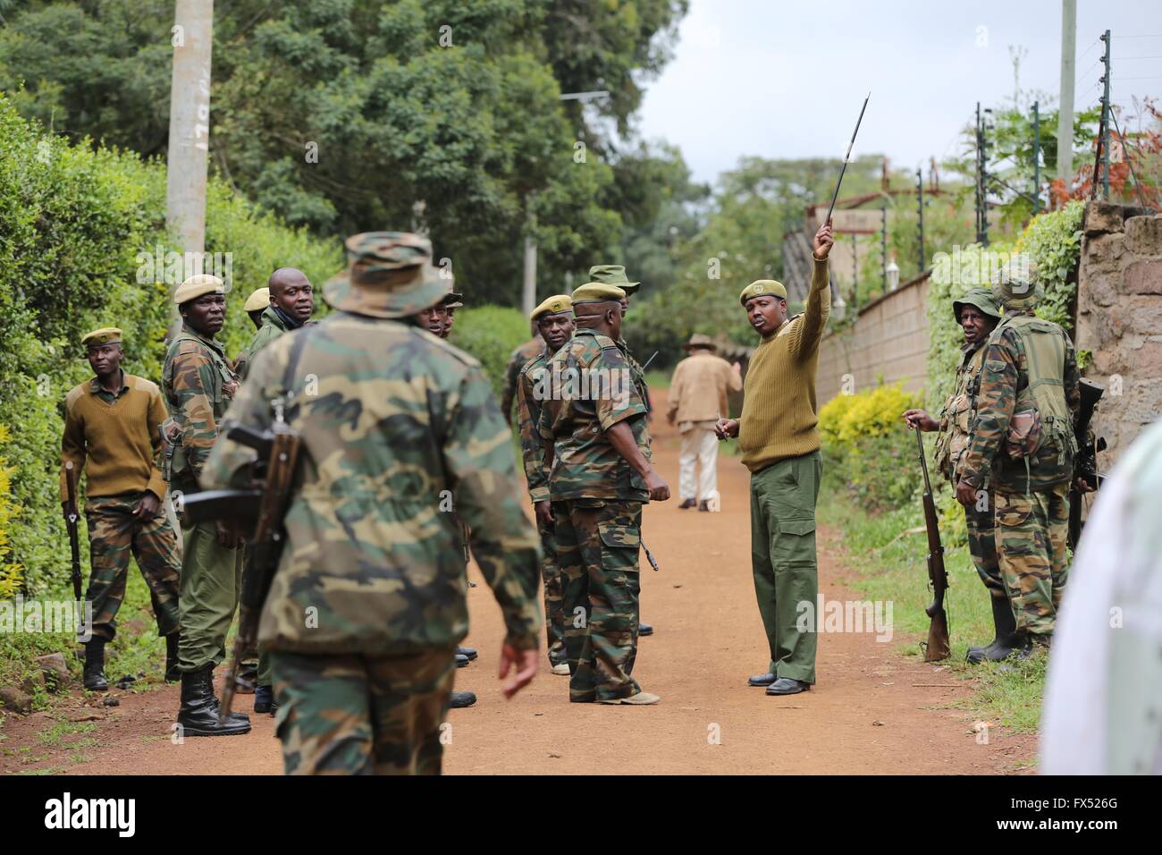 Members of Kenya Wildlife Service (KWS