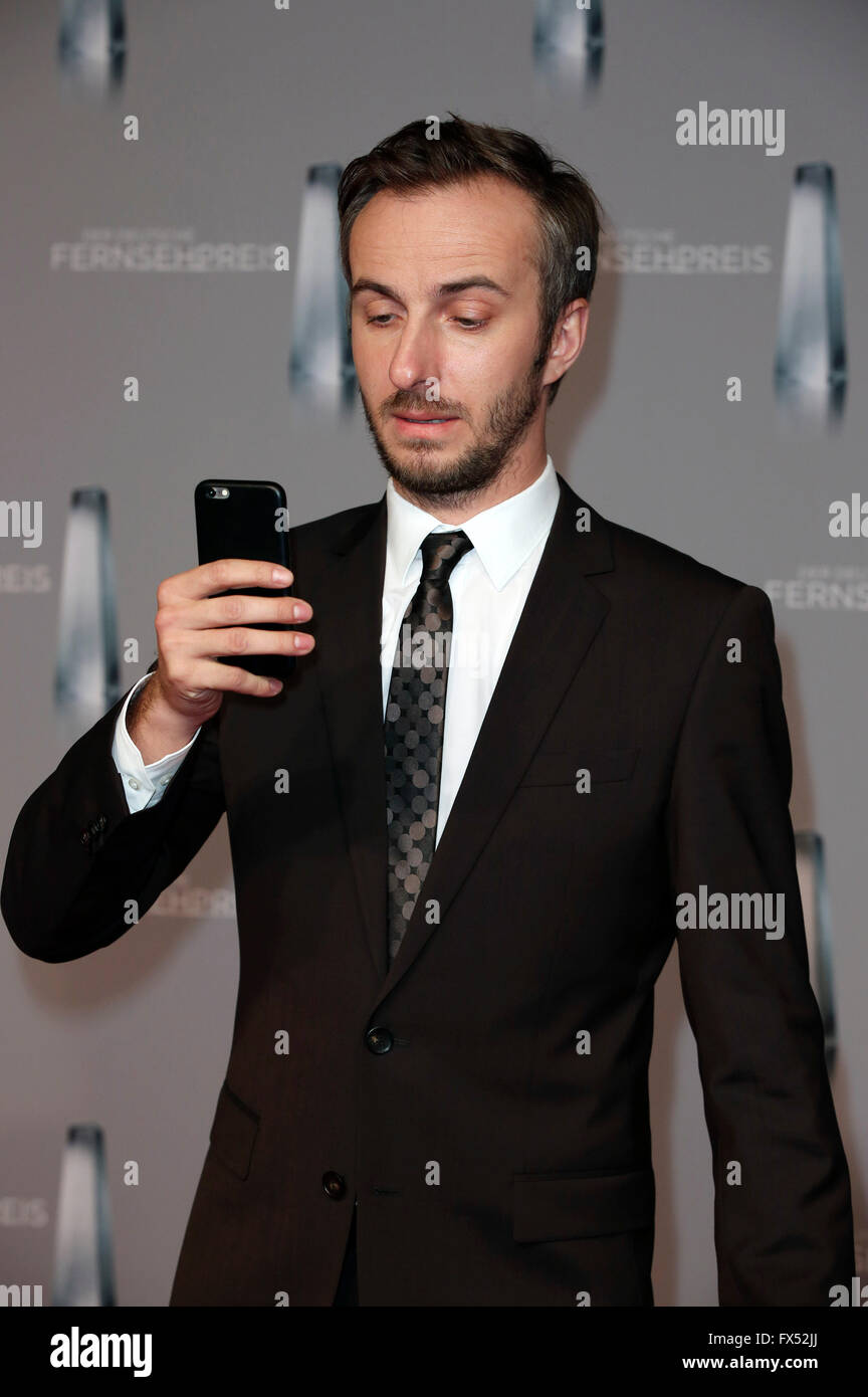 (File) Jan Bhmermann Poses During The Award Ceremony Of The German TV