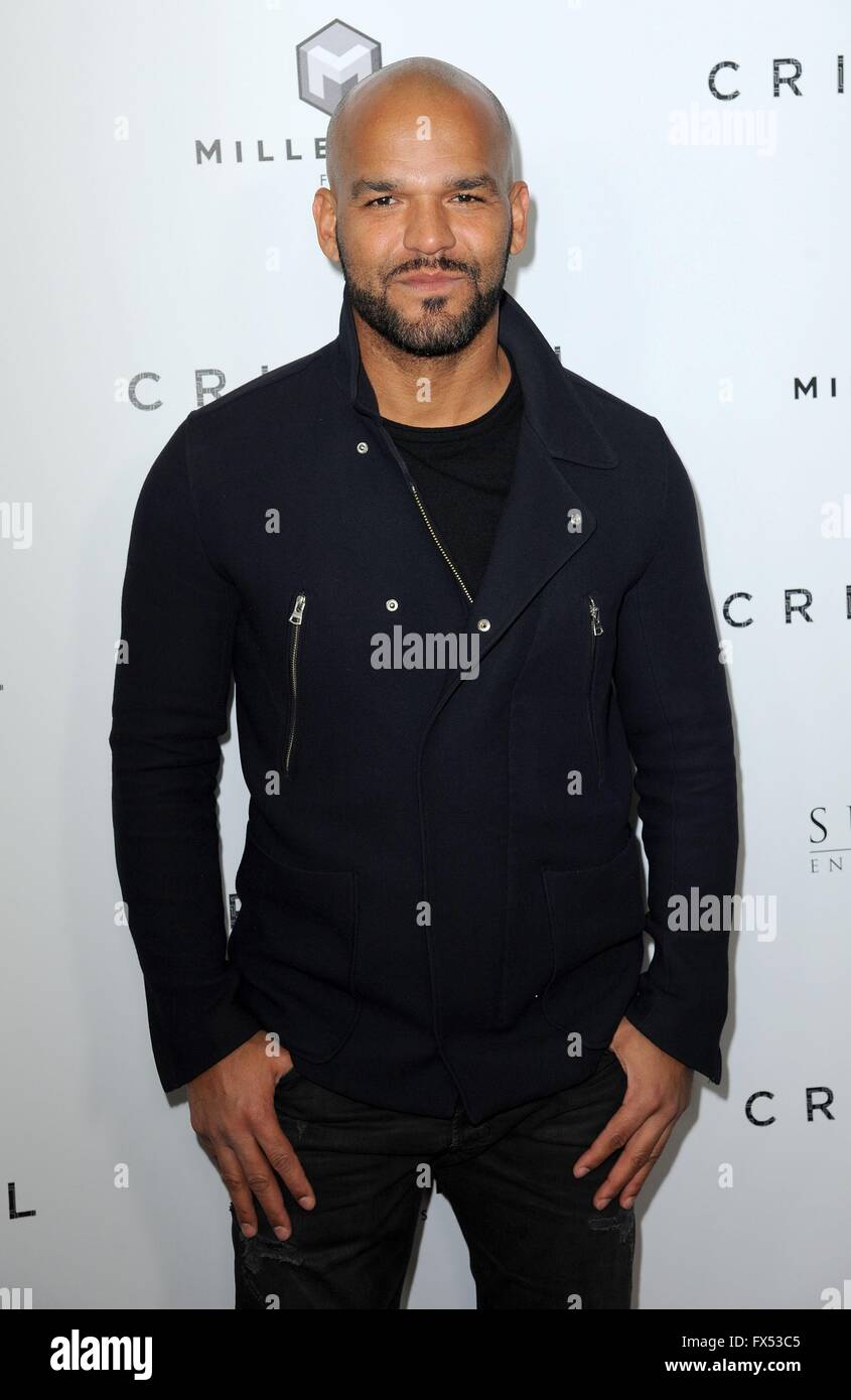 New York, NY, USA. 11th Apr, 2016. Amaury Nolasco at arrivals for CRIMINAL Premiere, AMC Loews Lincoln Sqaure, New York, NY April 11, 2016. Credit:  Kristin Callahan/Everett Collection/Alamy Live News Stock Photo