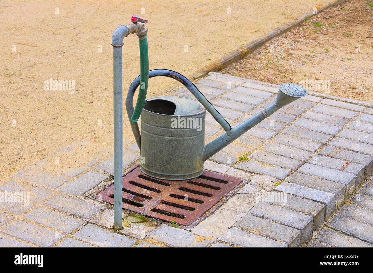 Giesskanne - watering can 03 Stock Photo