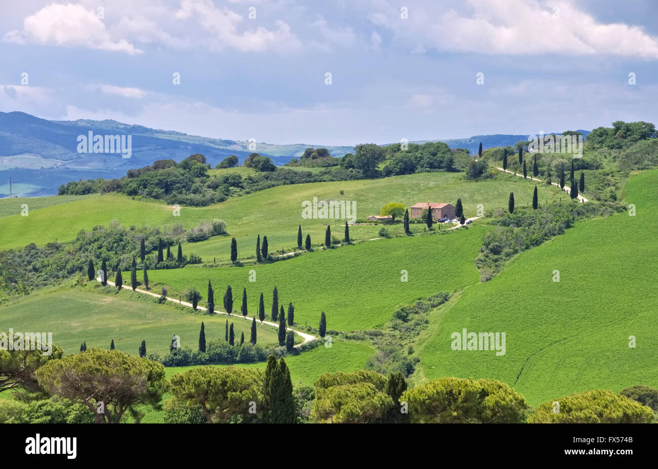 Uscany landscape hi-res stock photography and images - Alamy