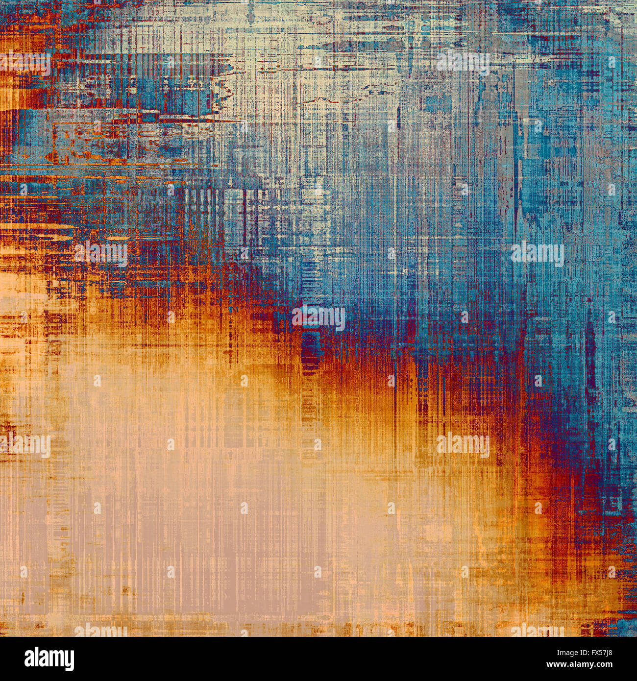 Vintage old texture for creative retro background. With different color ...