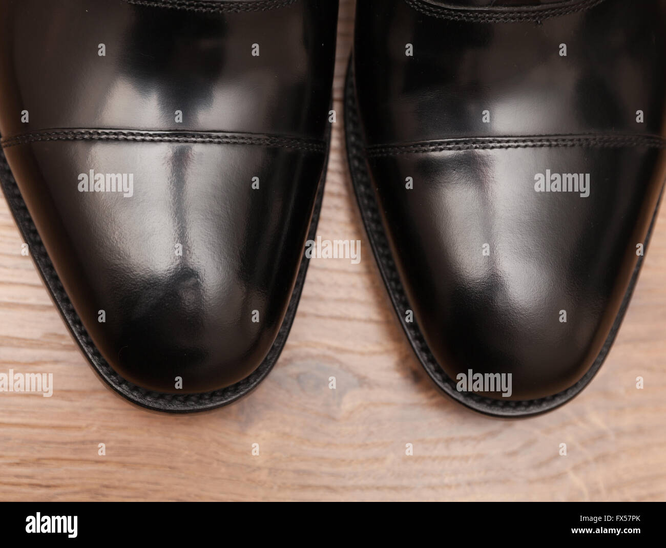 Expensive hand made leather business shoes Stock Photo Alamy