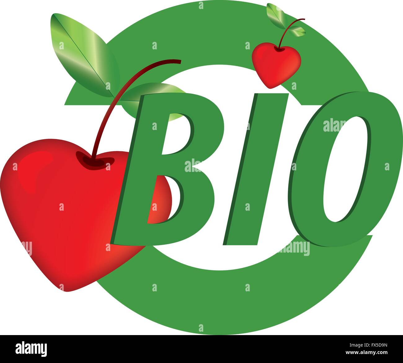 Logo biologic Stock Vector