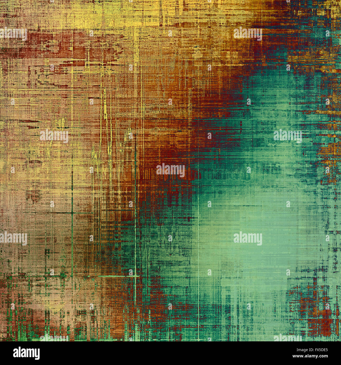 Abstract distressed grunge background. With different color patterns ...