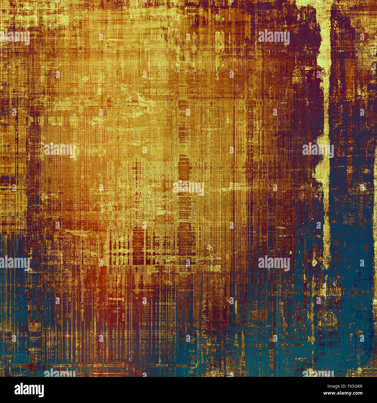 Grunge colorful background. With different color patterns: yellow ...
