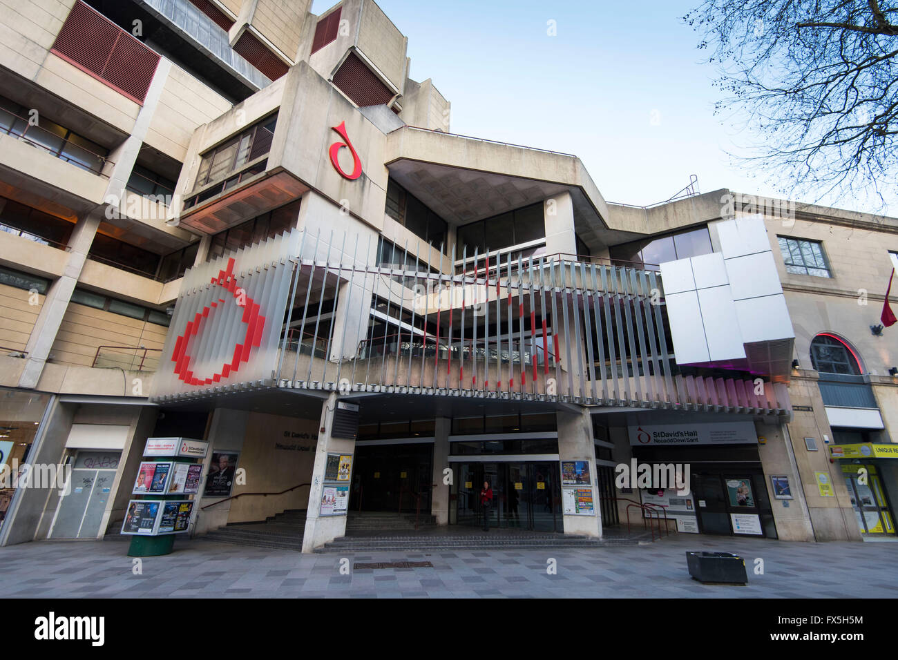At st davids hall in cardiff in wales hires stock photography and